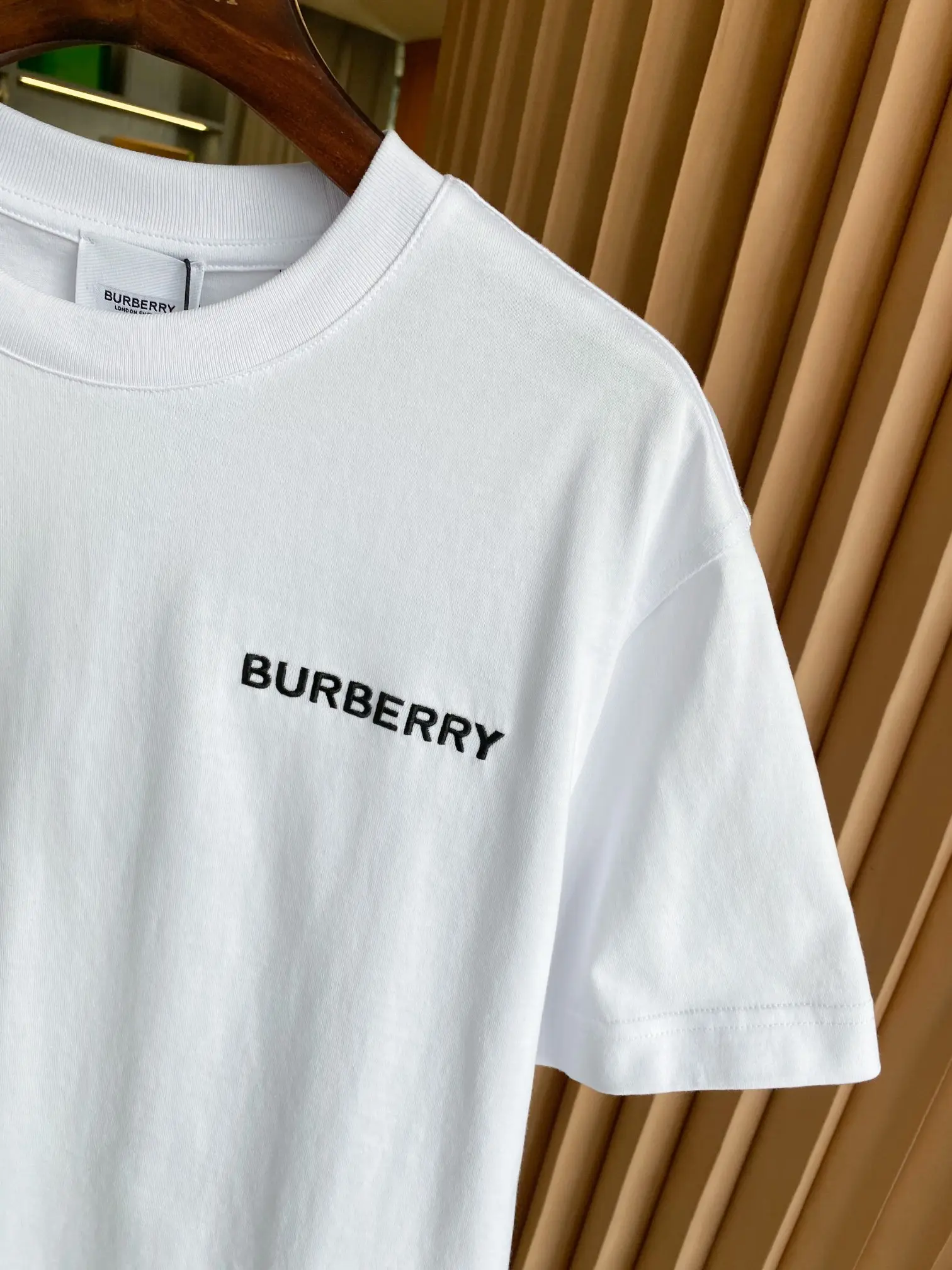 Logo Embroidery Cotton Jersey T-Shirt D14513320 — view 4