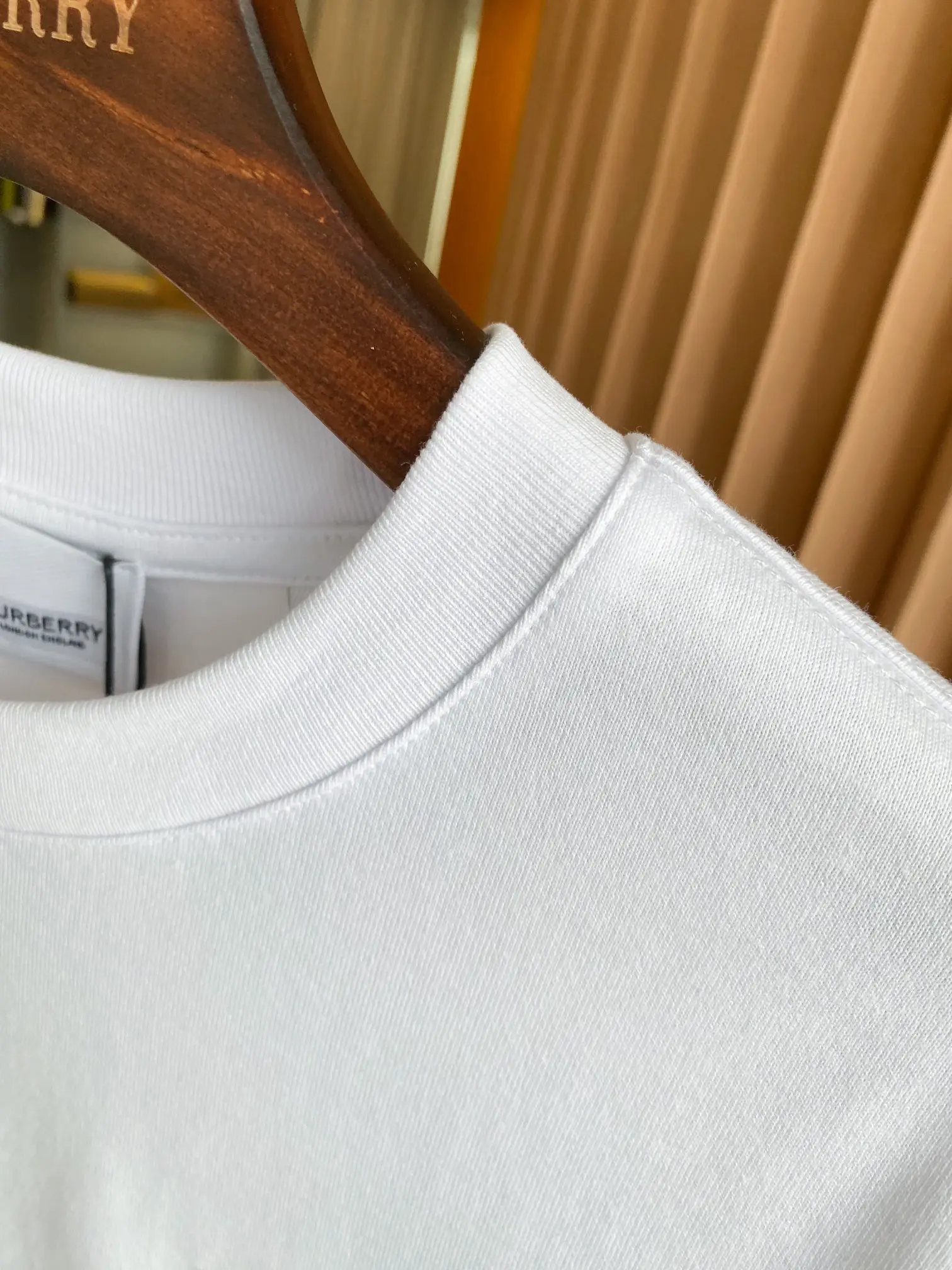Logo Embroidery Cotton Jersey T-Shirt D14513320 — view 6