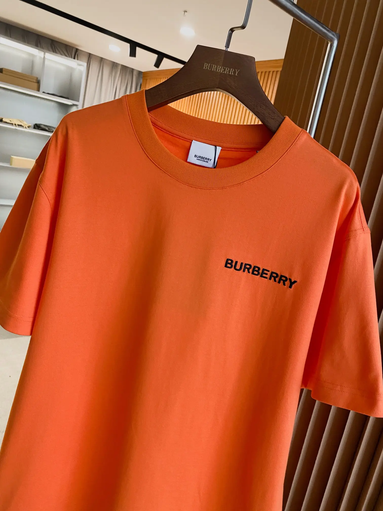 Logo Embroidery Cotton Jersey T-Shirt D14513317 — view 2