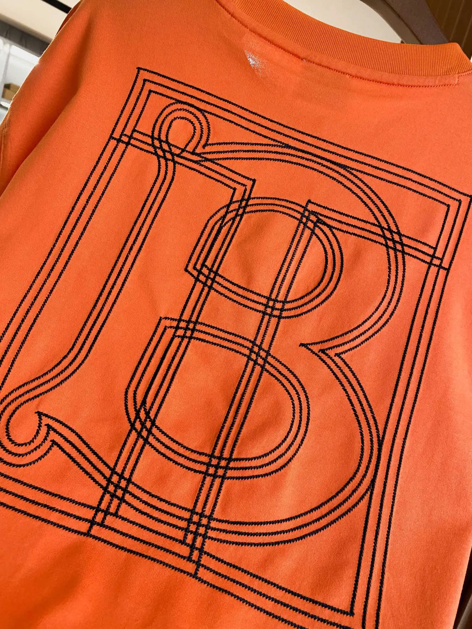 Logo Embroidery Cotton Jersey T-Shirt D14513317 — view 8
