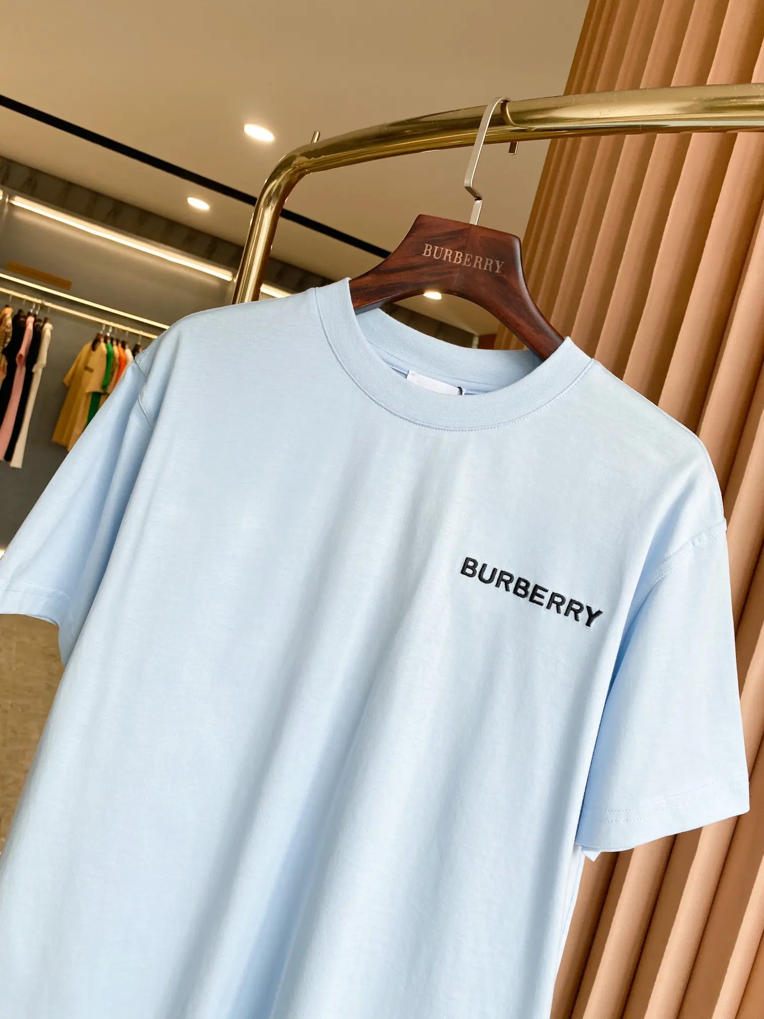 Logo Embroidered Cotton Jersey T-Shirt D14513318 — view 2