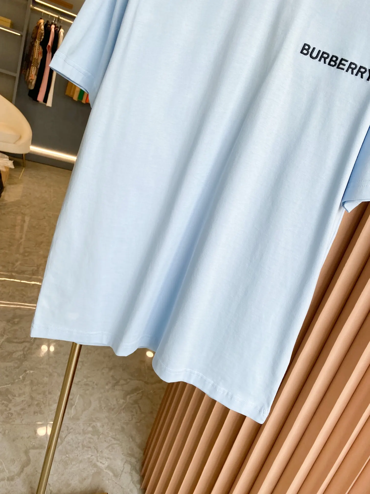 Logo Embroidered Cotton Jersey T-Shirt D14513318 — view 3