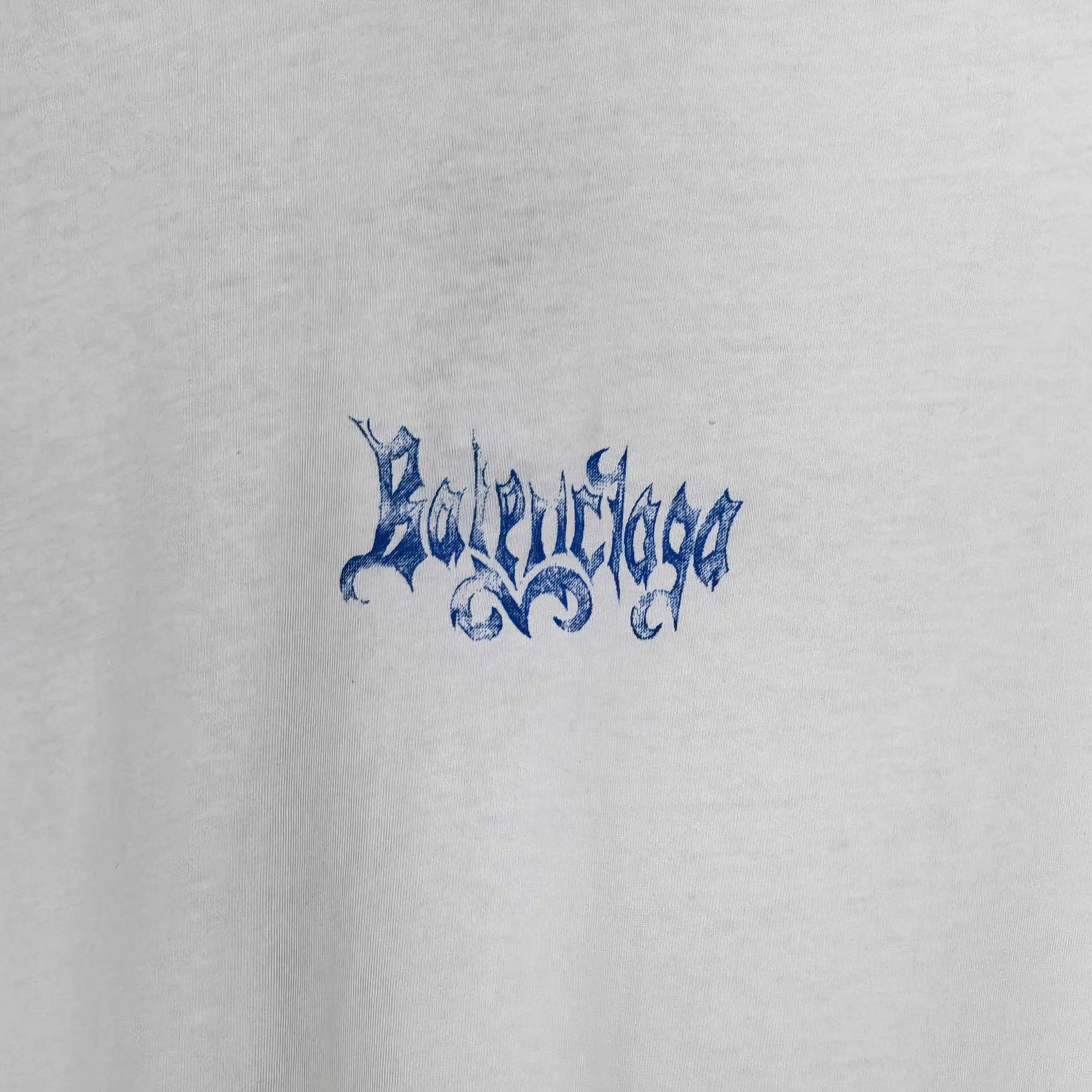 Gothic Logo Print Oversized T-Shirt D14523176 — view 8