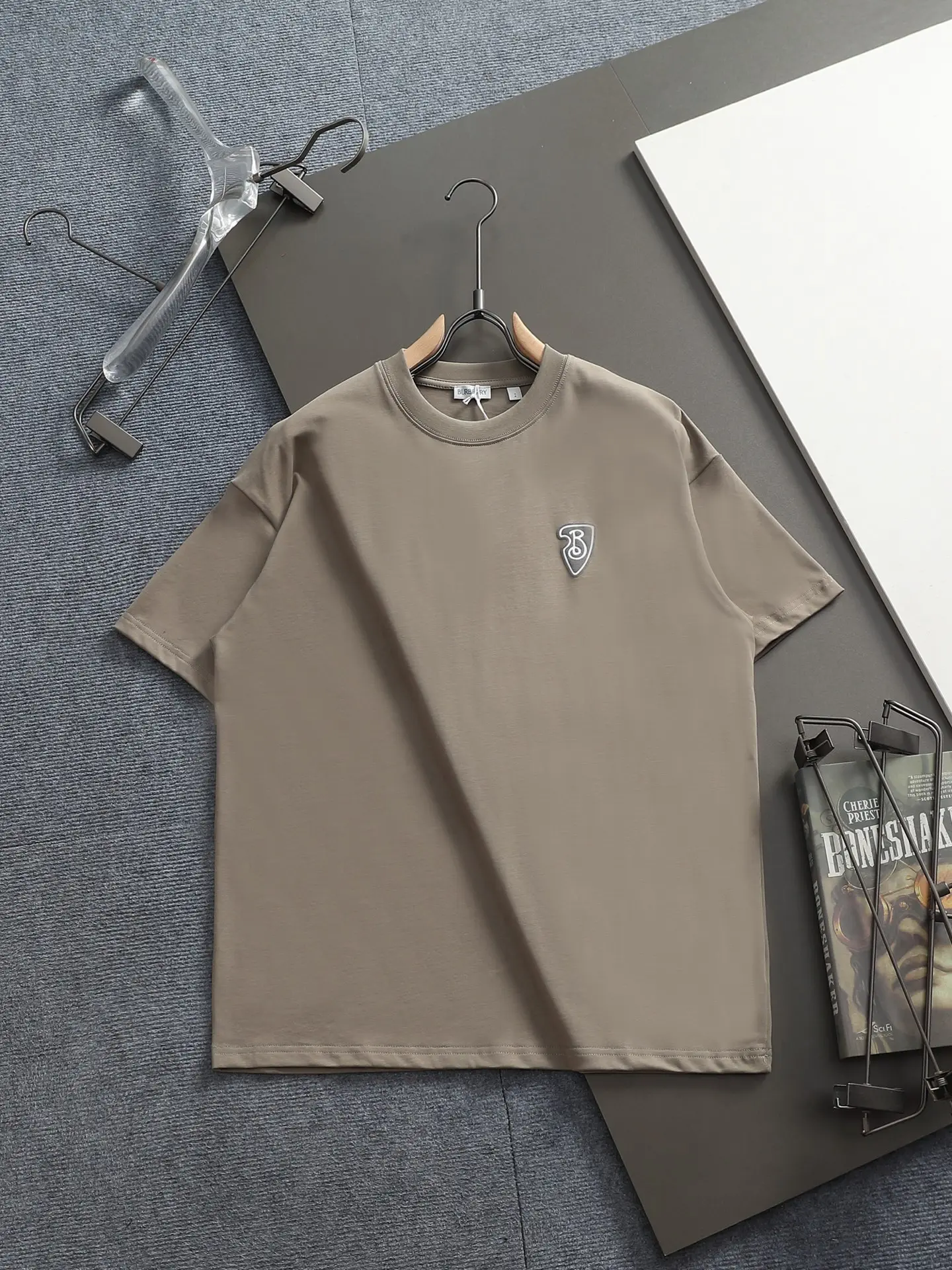 Logo Patch Cotton Jersey T-Shirt D14514012
