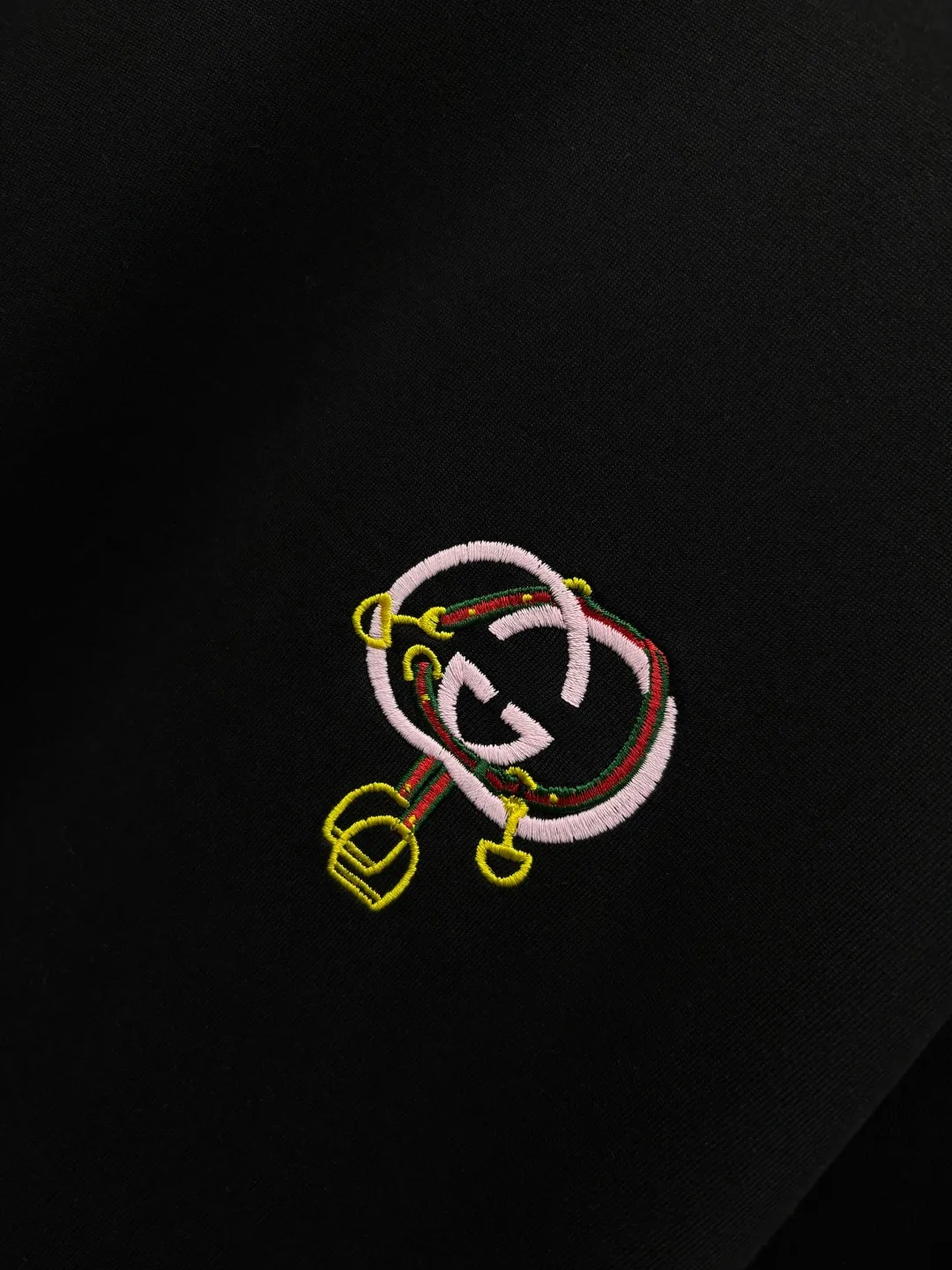 Interlocking G Embroidered Cotton T-Shirt D14513130 — view 5