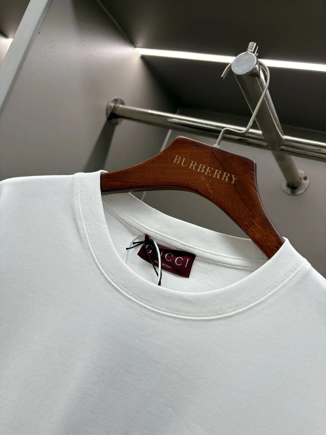 Double G Embroidered Cotton T-Shirt D14513129 — view 4
