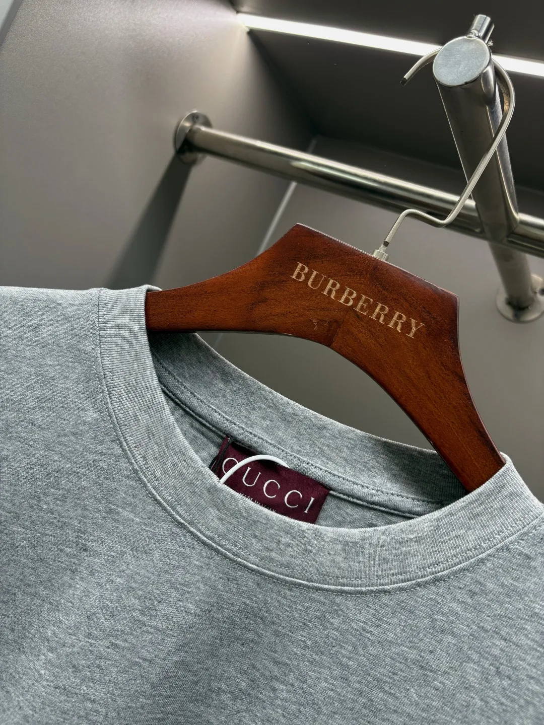 Double G Embroidered Cotton T-Shirt D14513127 — view 4