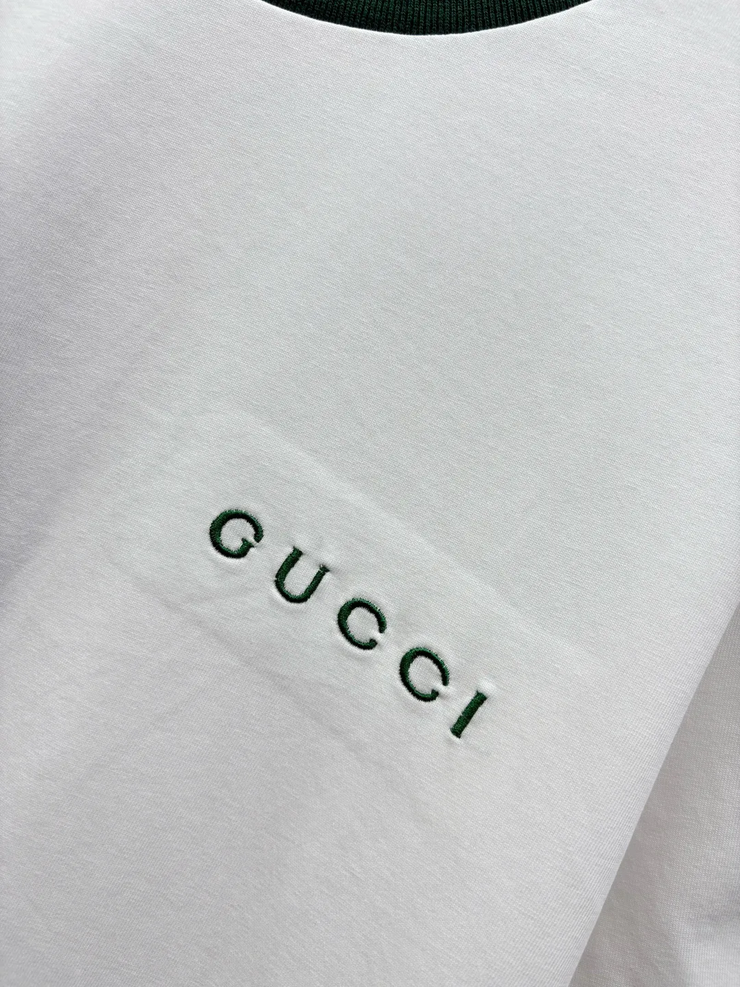 Logo-Embroidered Web-Trimmed Cotton T-Shirt D14513124 — view 5