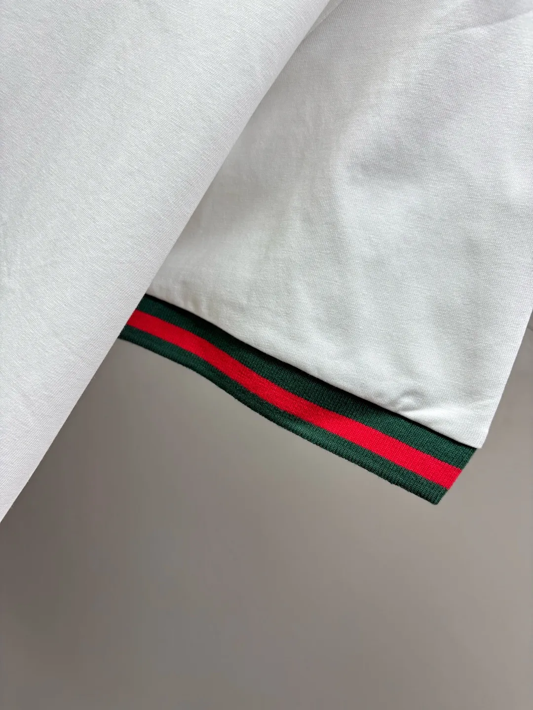 Logo-Embroidered Web-Trimmed Cotton T-Shirt D14513124 — view 7