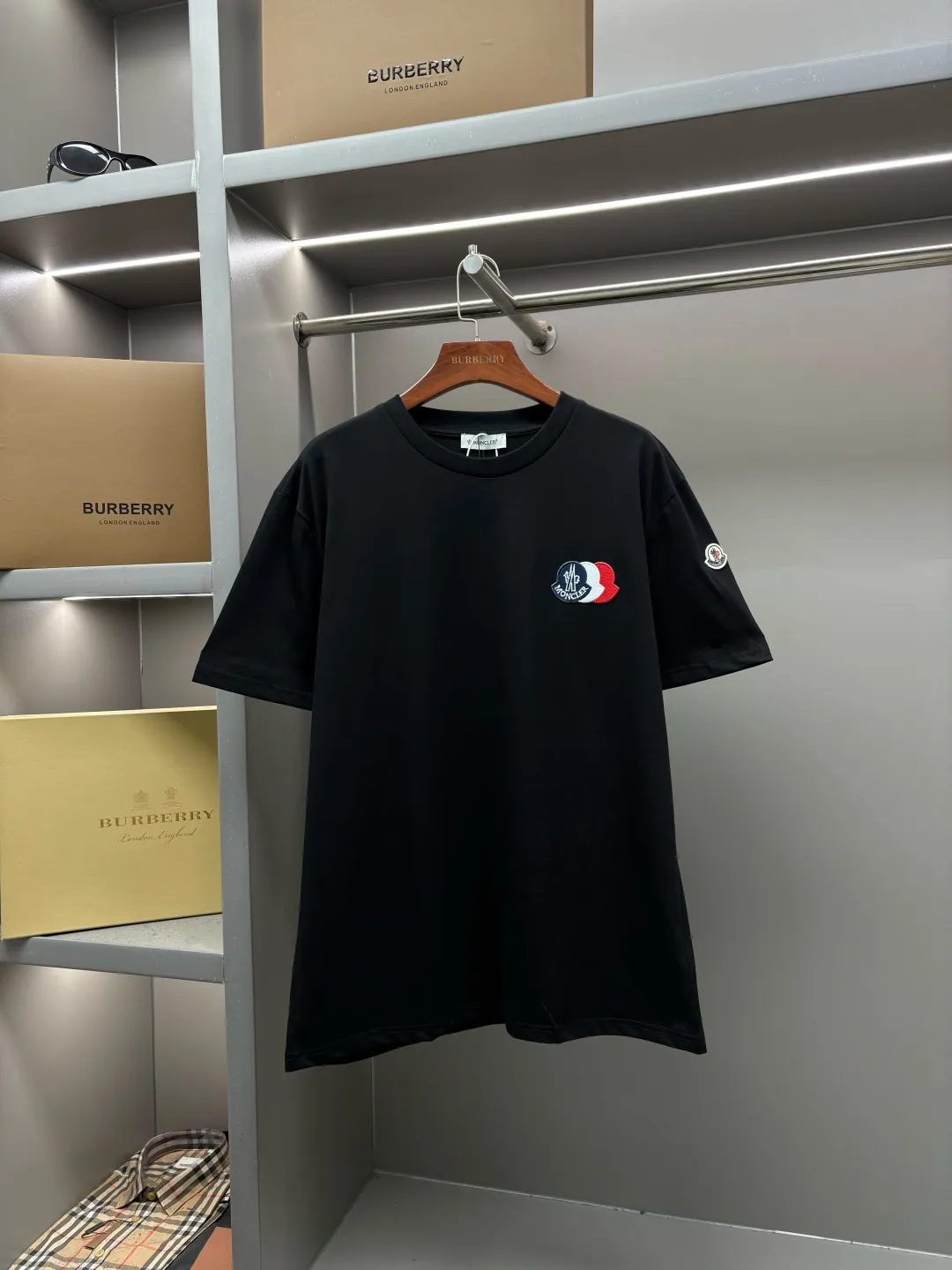 Logo Patch Cotton Jersey T-Shirt D14513136