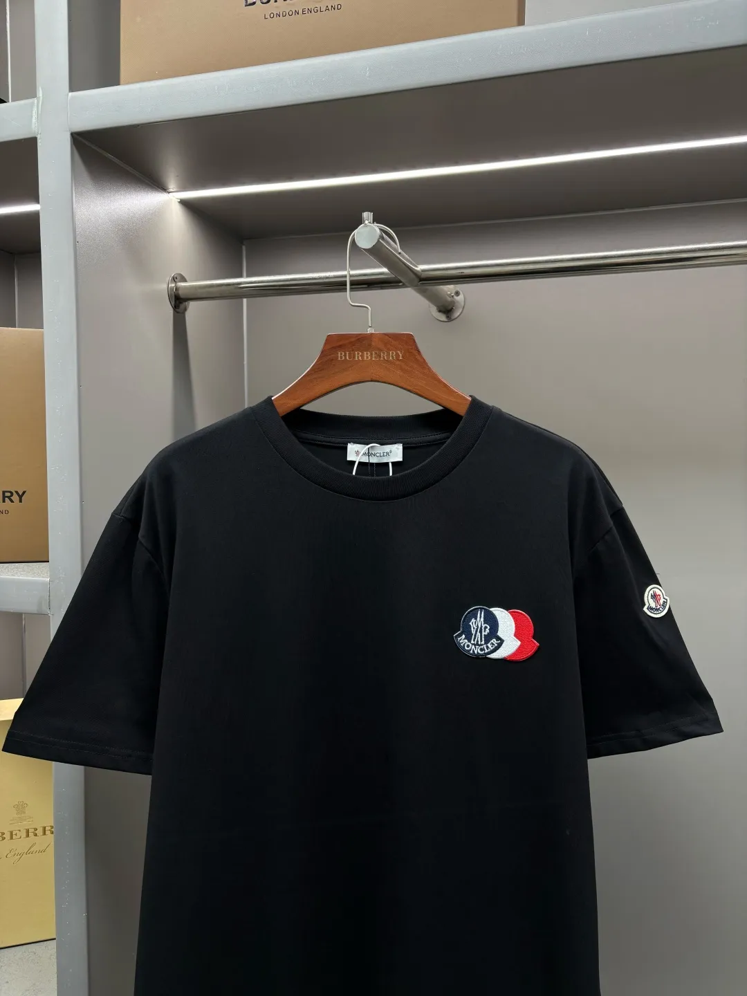 Logo Patch Cotton Jersey T-Shirt D14513136 — view 2