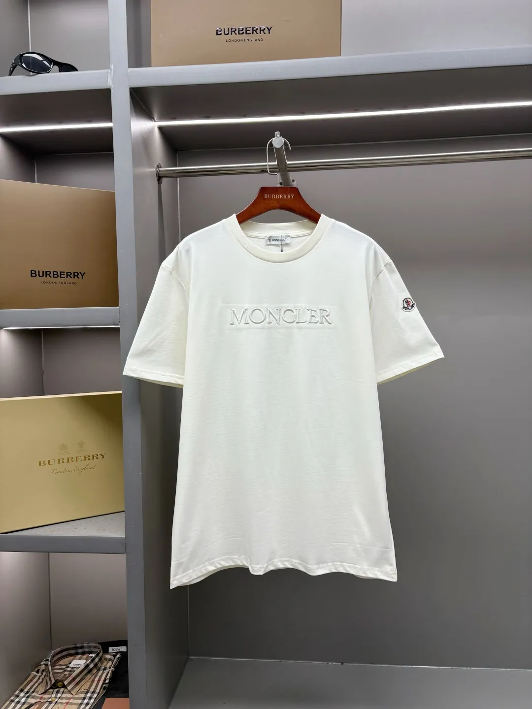 Embroidered Logo Cotton T-Shirt D14513138