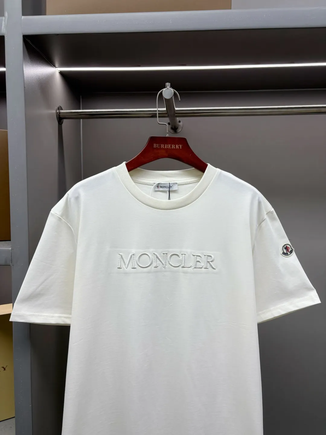 Embroidered Logo Cotton T-Shirt D14513138 — view 2