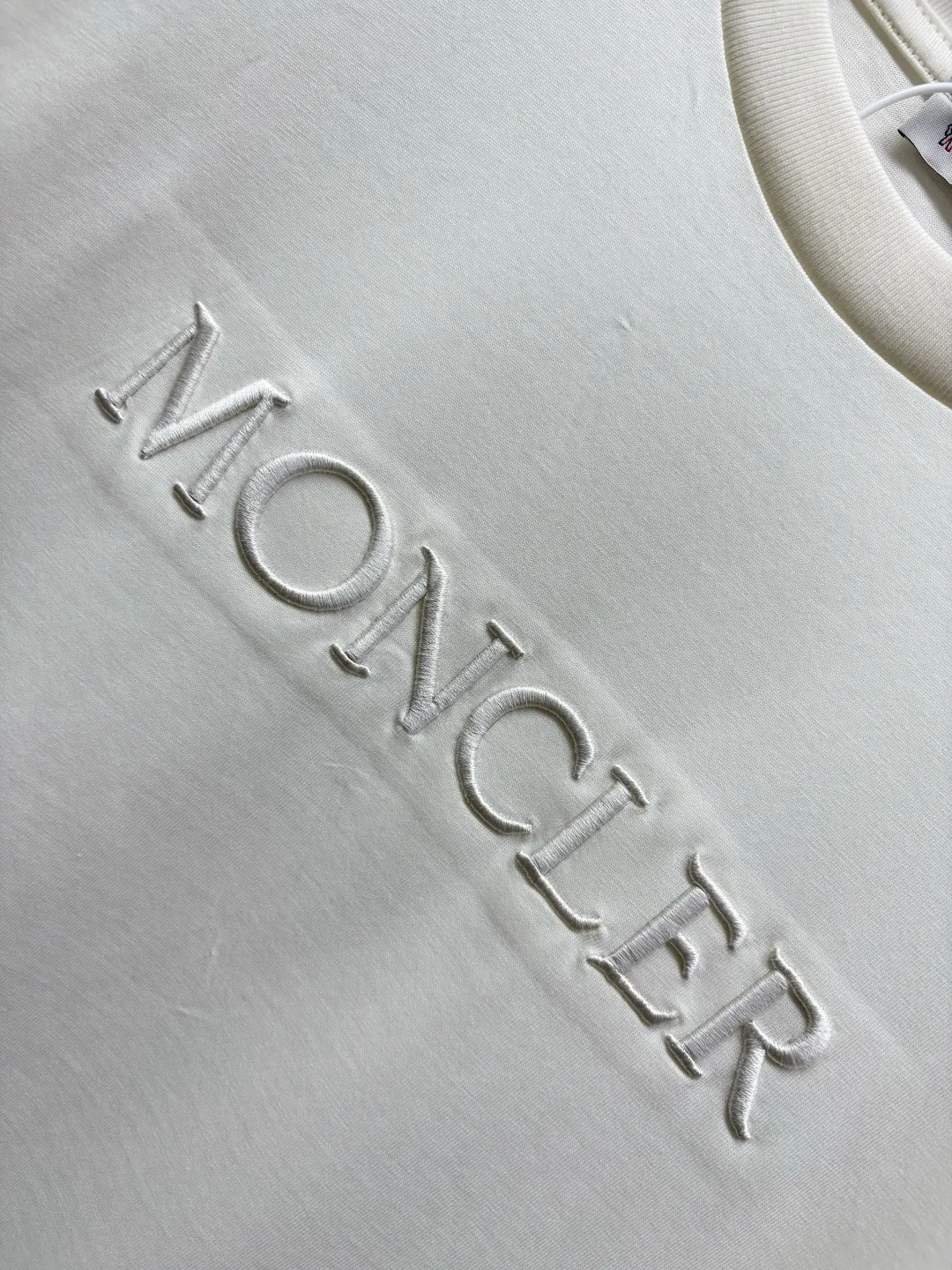 Embroidered Logo Cotton T-Shirt D14513138 — view 5