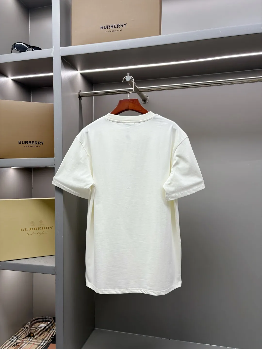 Embroidered Logo Cotton T-Shirt D14513138 — view 7