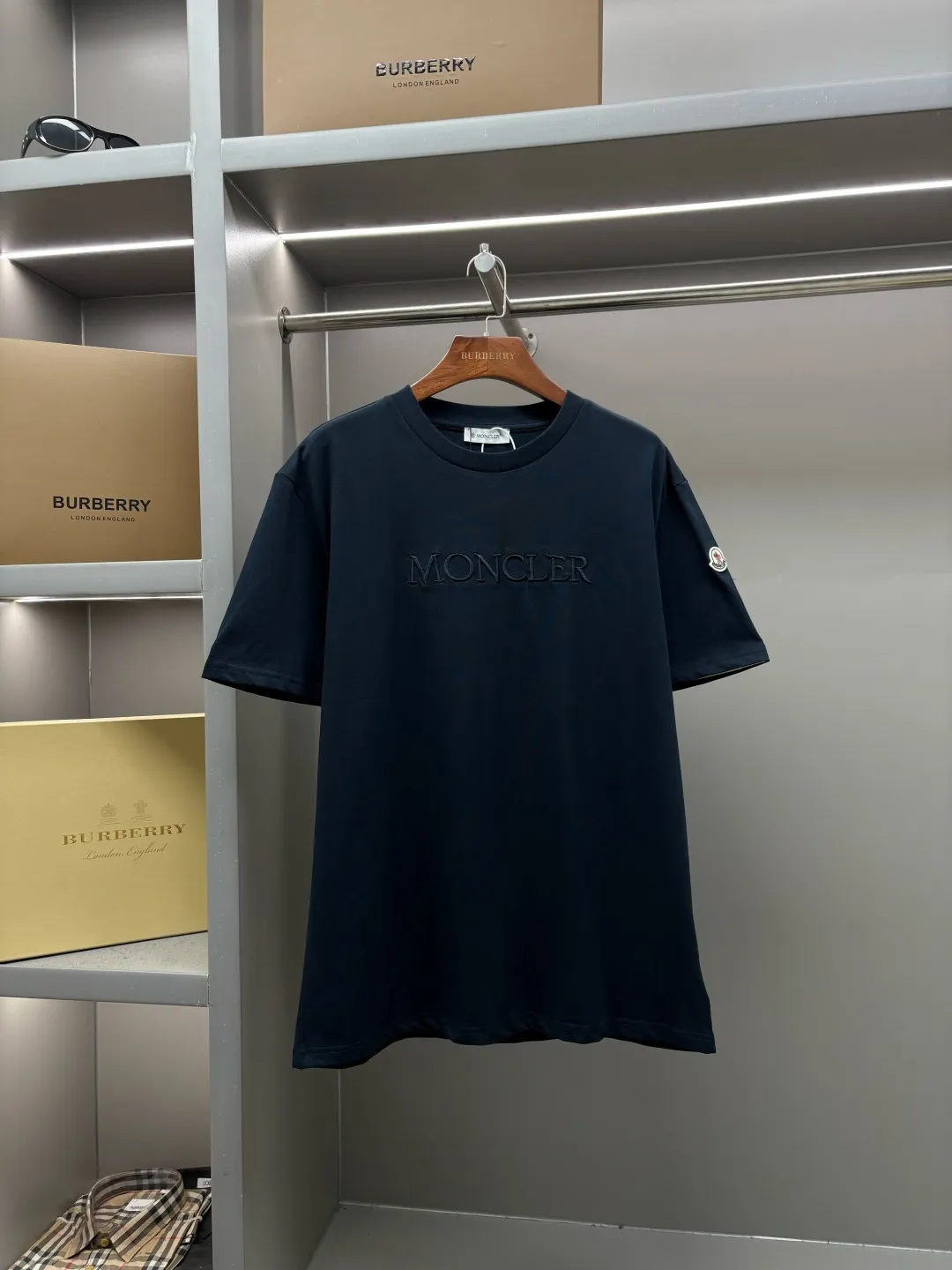 Embroidered Logo Cotton T-Shirt D14513137