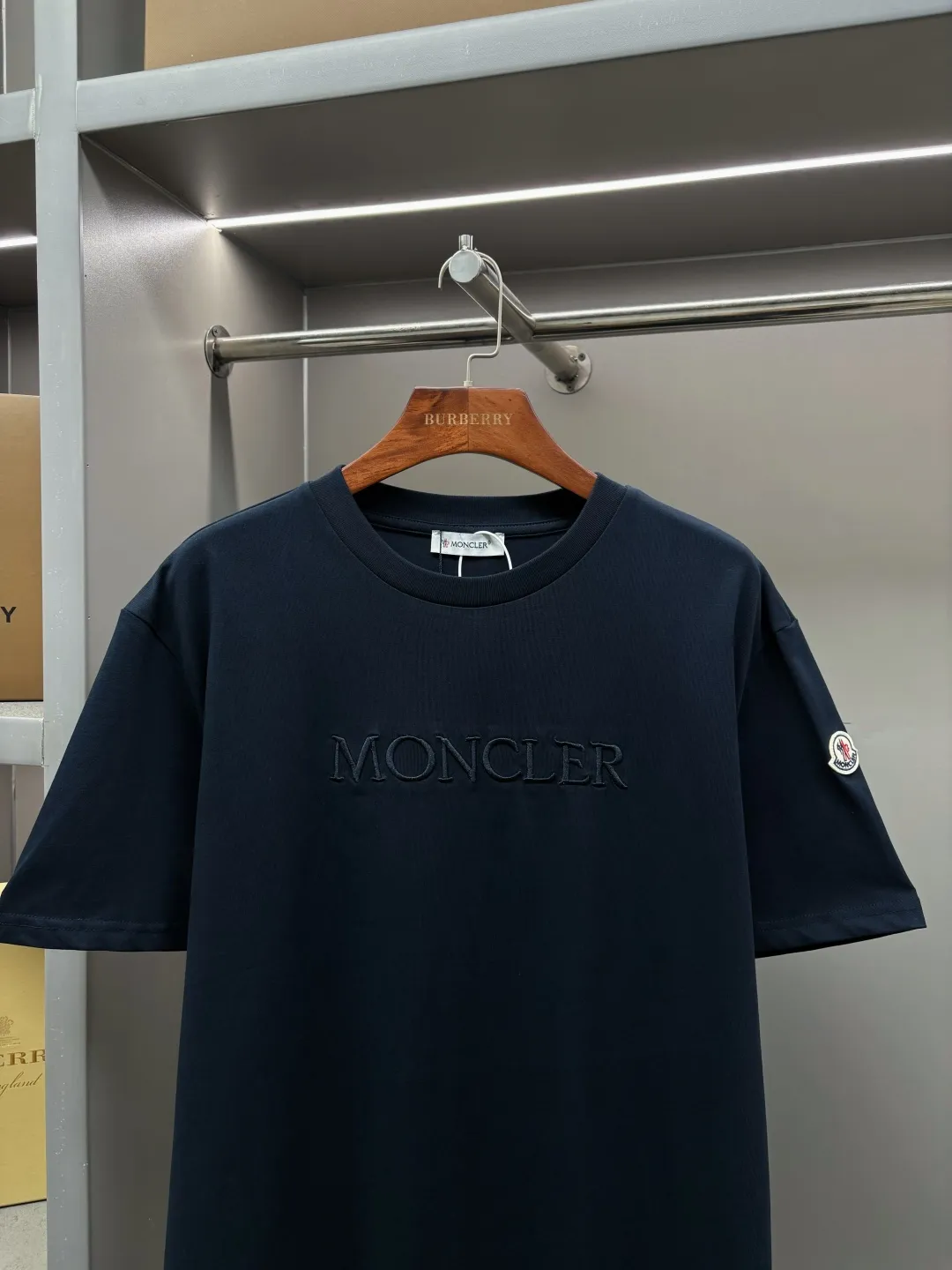 Embroidered Logo Cotton T-Shirt D14513137 — view 2