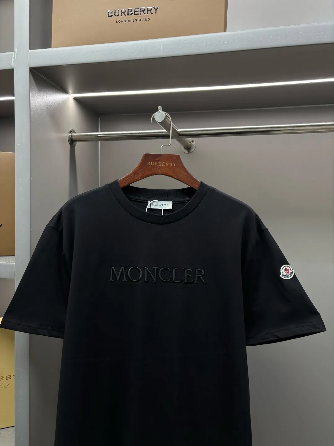 Logo-Embroidered Cotton-Jersey T-Shirt D14513139 — view 2