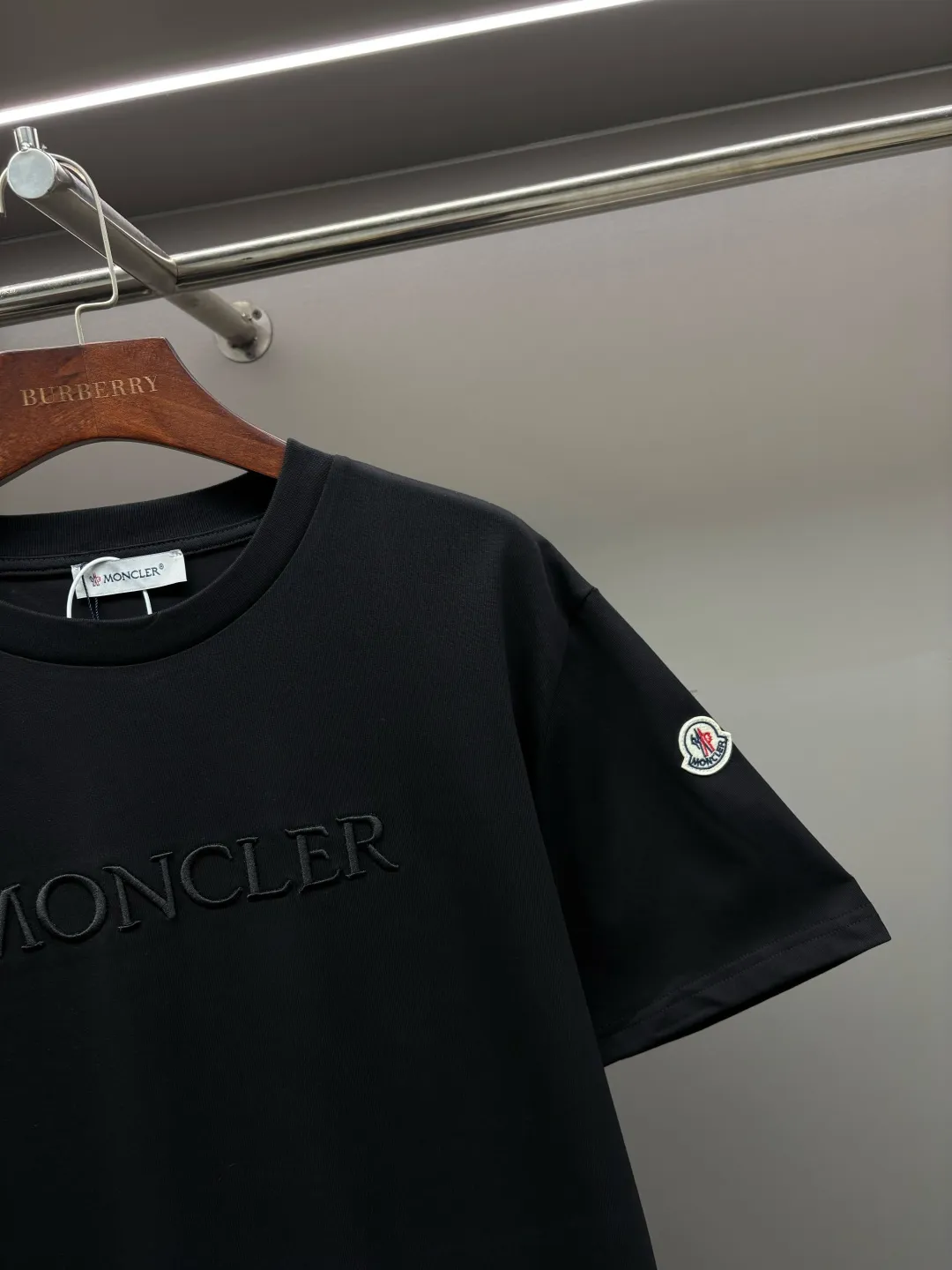 Logo-Embroidered Cotton-Jersey T-Shirt D14513139 — view 3