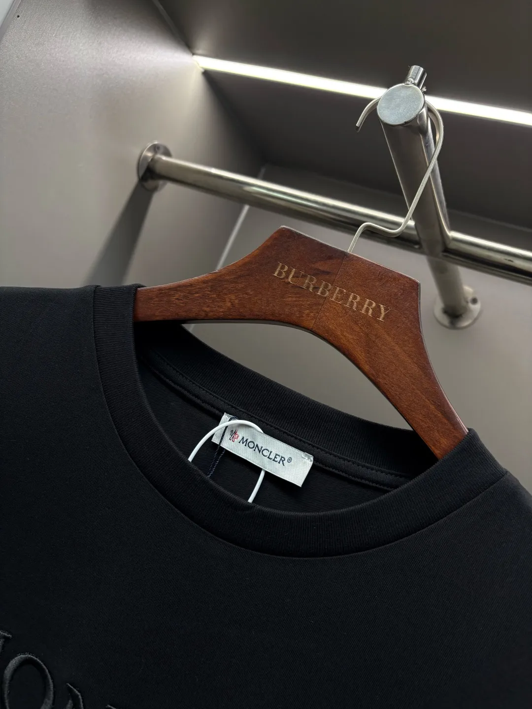 Logo-Embroidered Cotton-Jersey T-Shirt D14513139 — view 4