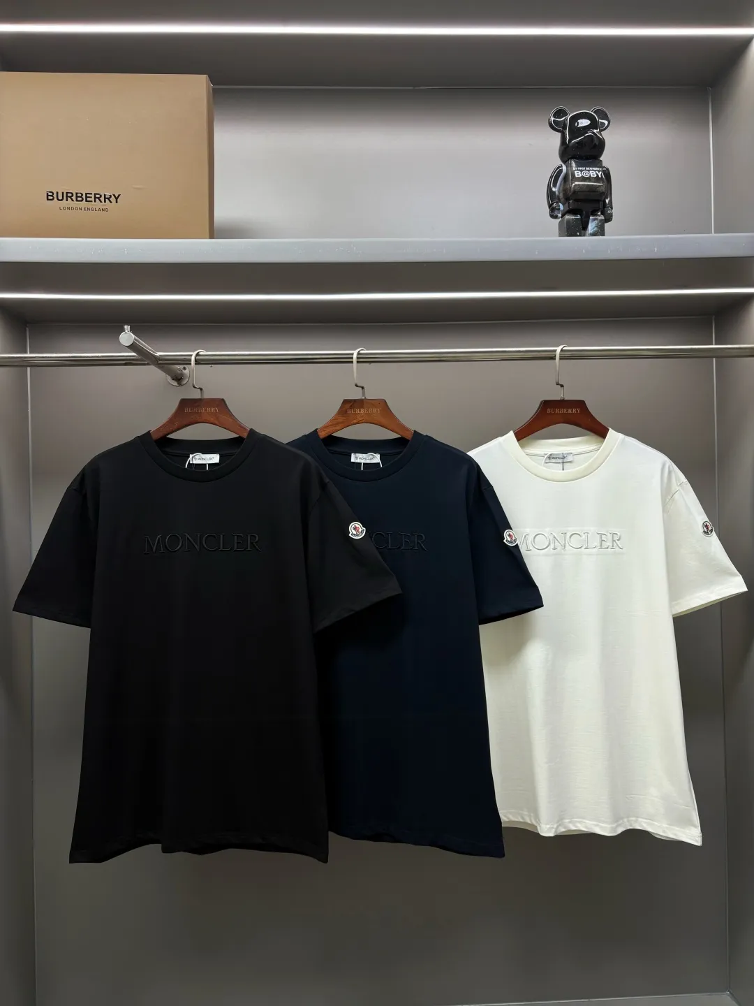 Logo-Embroidered Cotton-Jersey T-Shirt D14513139 — view 9