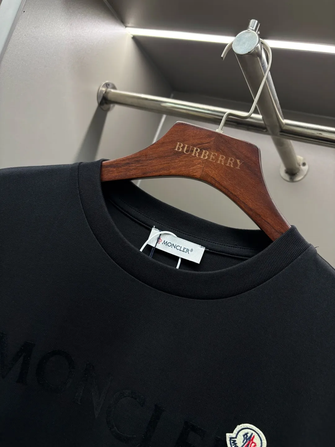 Logo Patch Cotton Jersey T-Shirt D14513299 — view 4