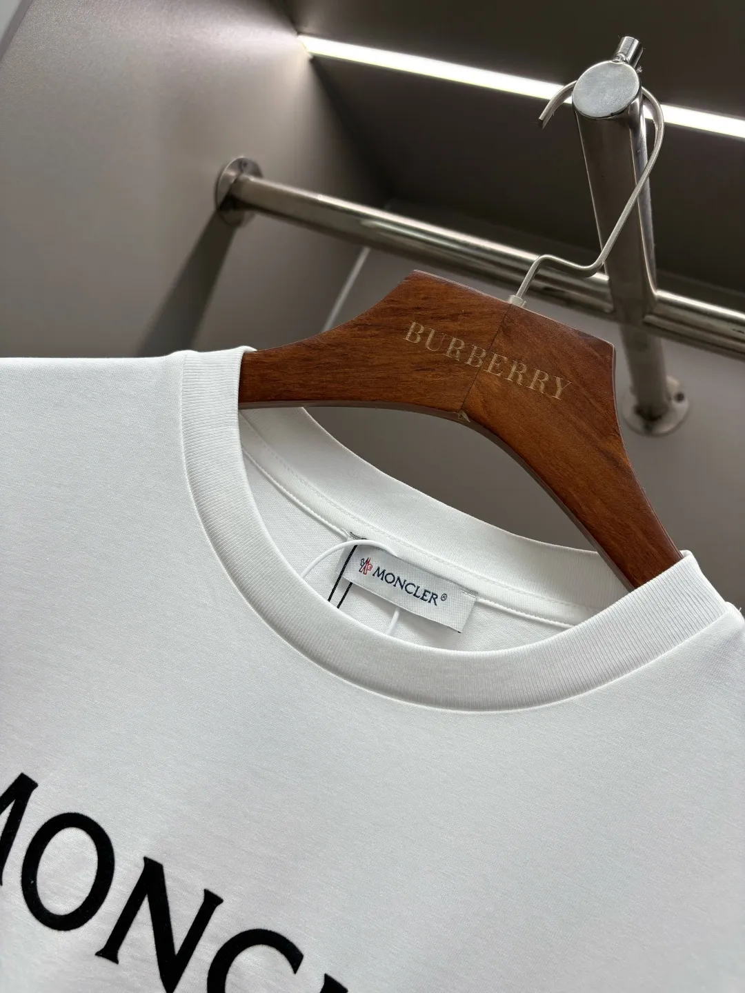 Logo Print Cotton Jersey T-Shirt D14513300 — view 4