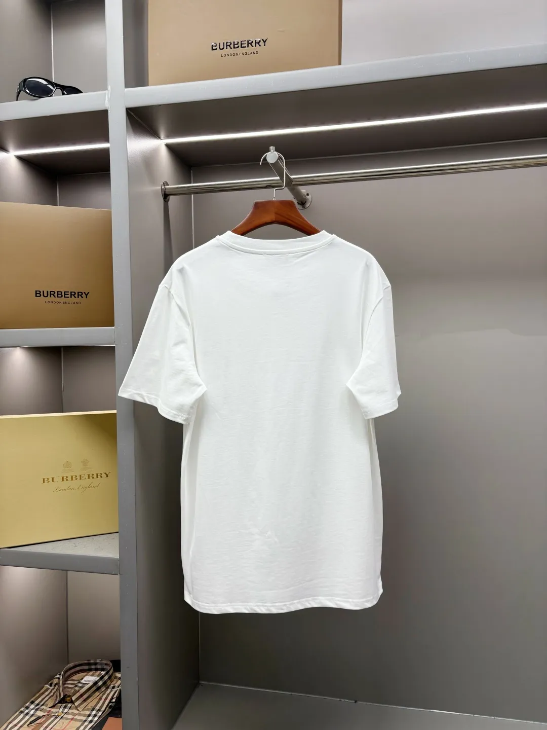 Double Logo Patch Cotton T-Shirt D14513301 — view 7
