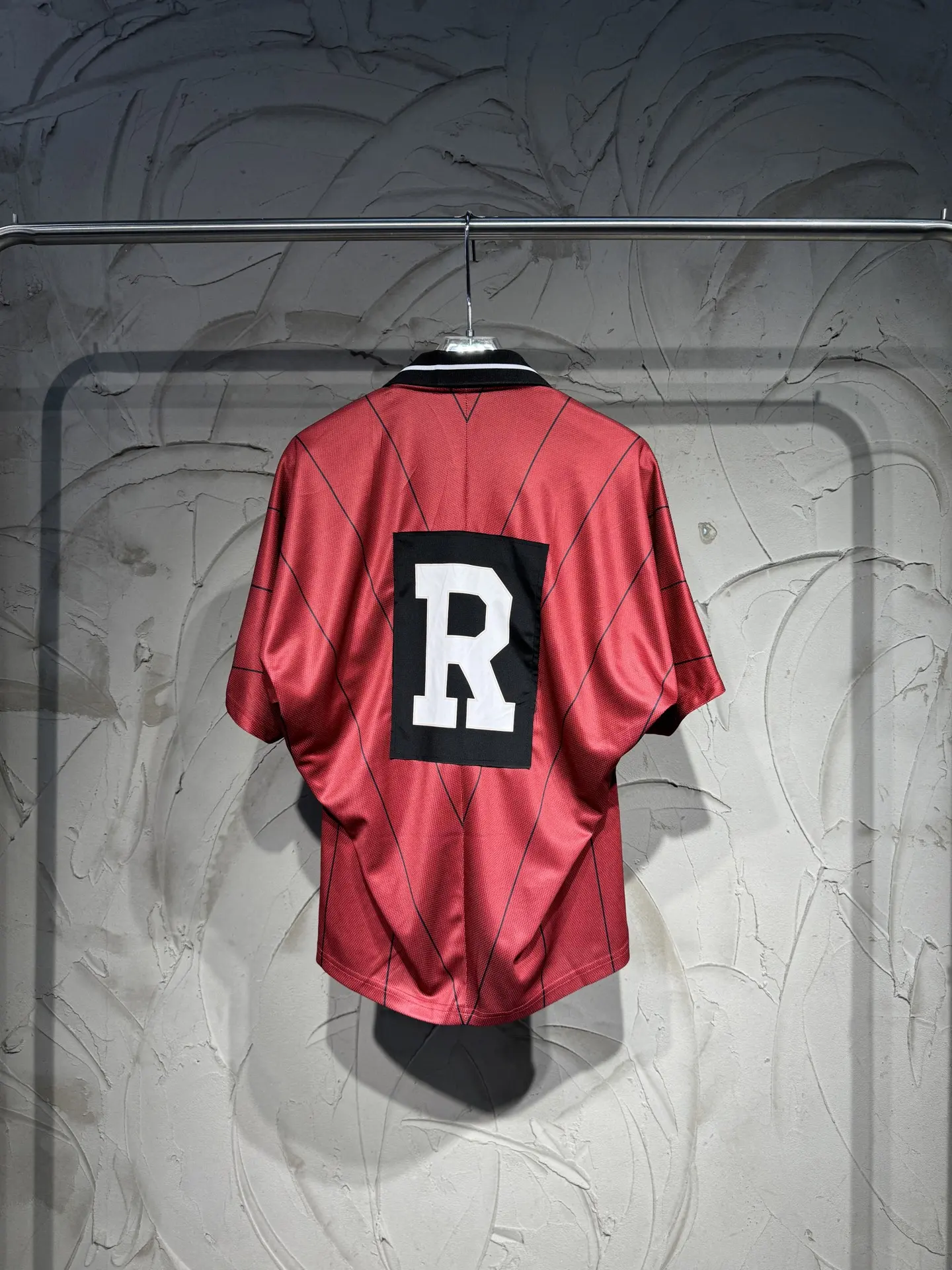 Vintage Pinstripe Football Jersey D14523041 — view 2
