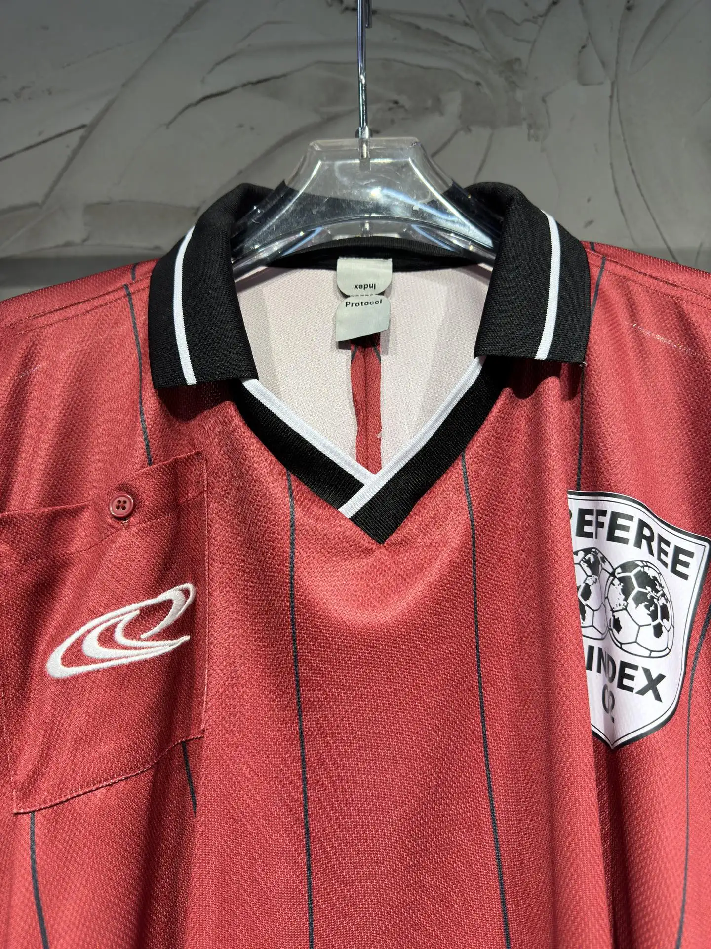 Vintage Pinstripe Football Jersey D14523041 — view 5