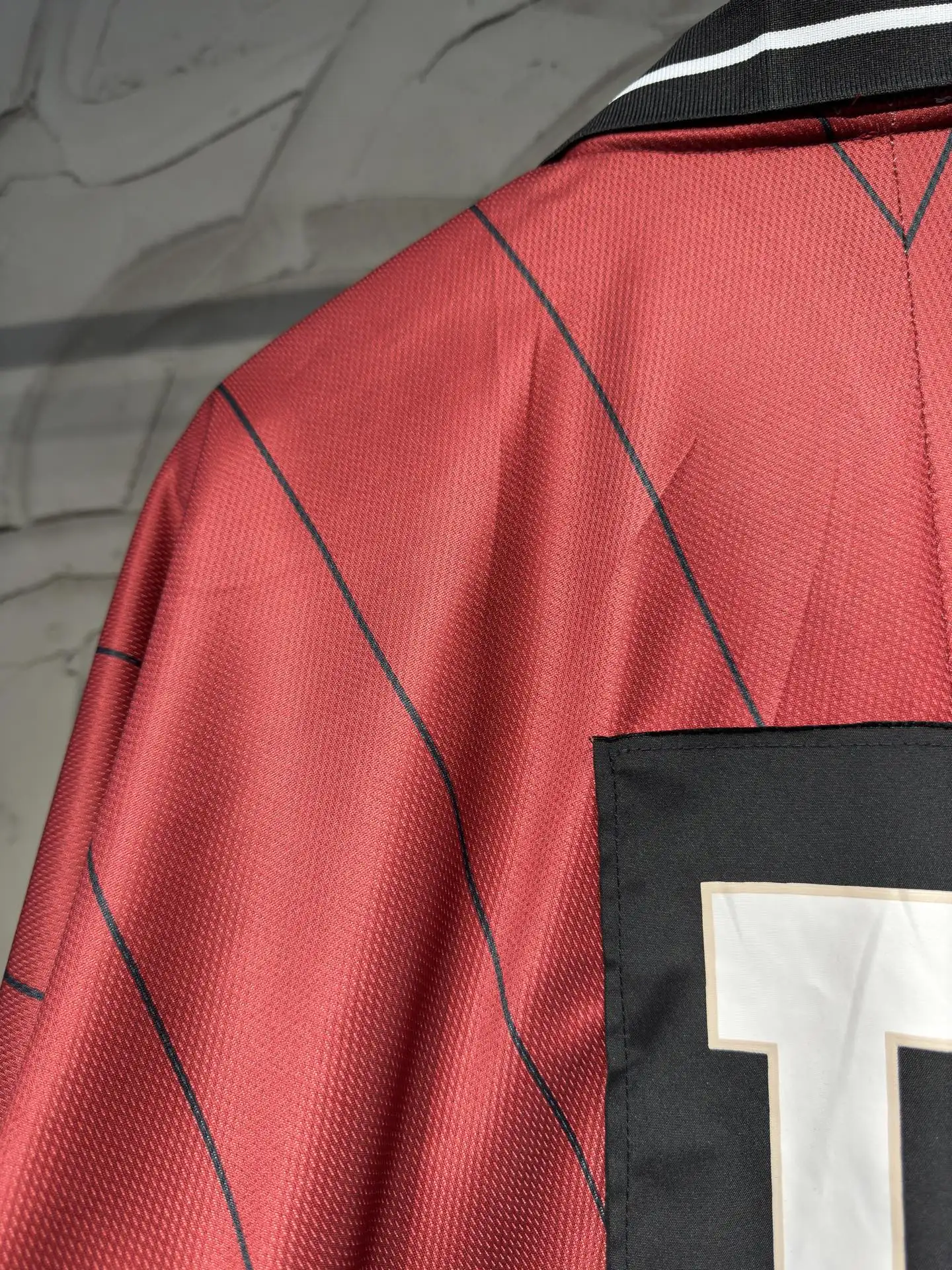 Vintage Pinstripe Football Jersey D14523041 — view 13