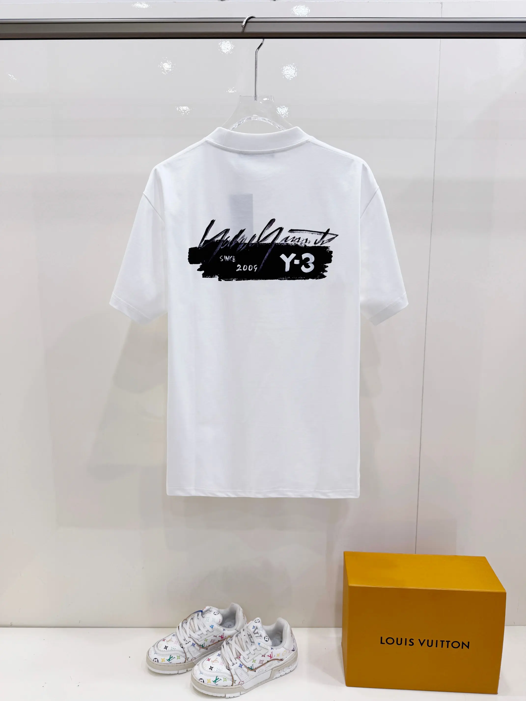 Alexander Wang Logo Print Cotton T-Shirt D14520139 — view 2