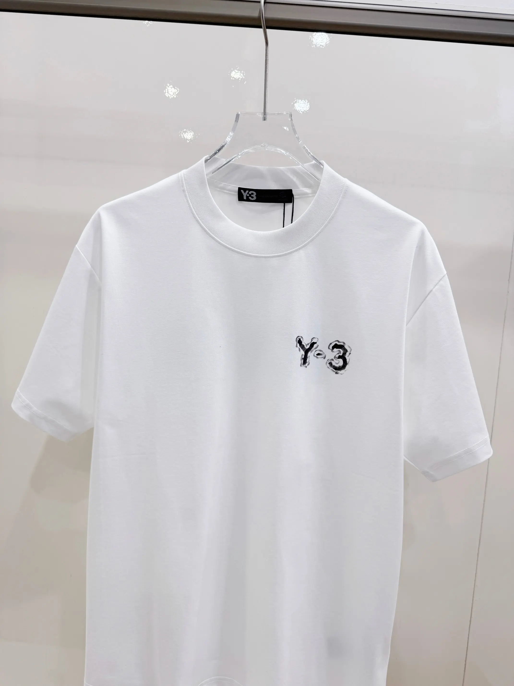 Alexander Wang Logo Print Cotton T-Shirt D14520139 — view 4