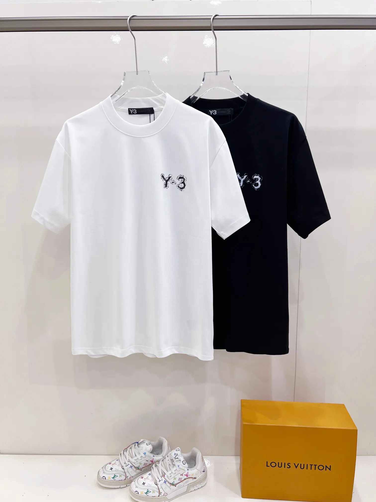 Alexander Wang Logo Print Cotton T-Shirt D14520139 — view 9