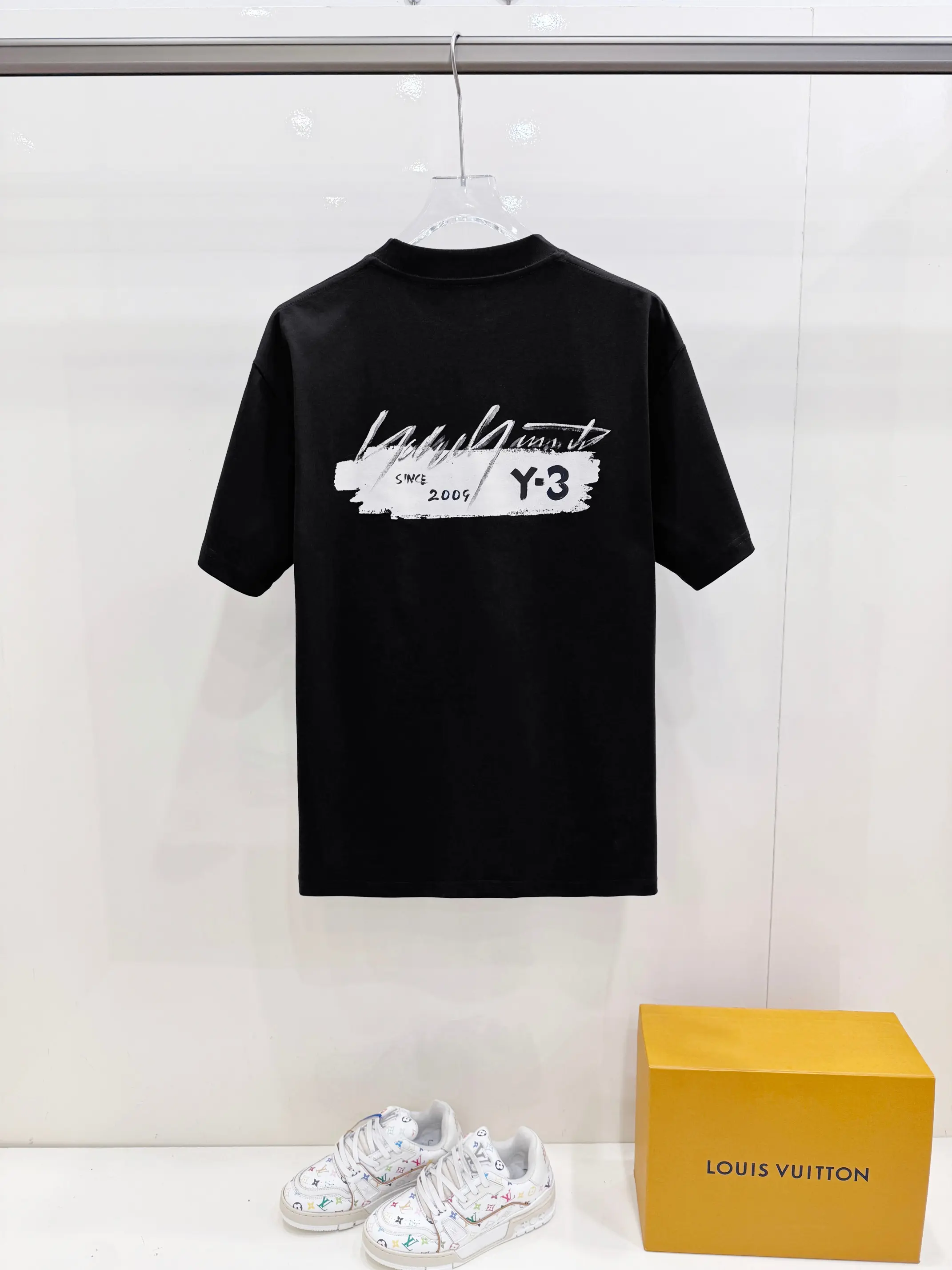 Logo Print Cotton Jersey T-Shirt D14520138 — view 2