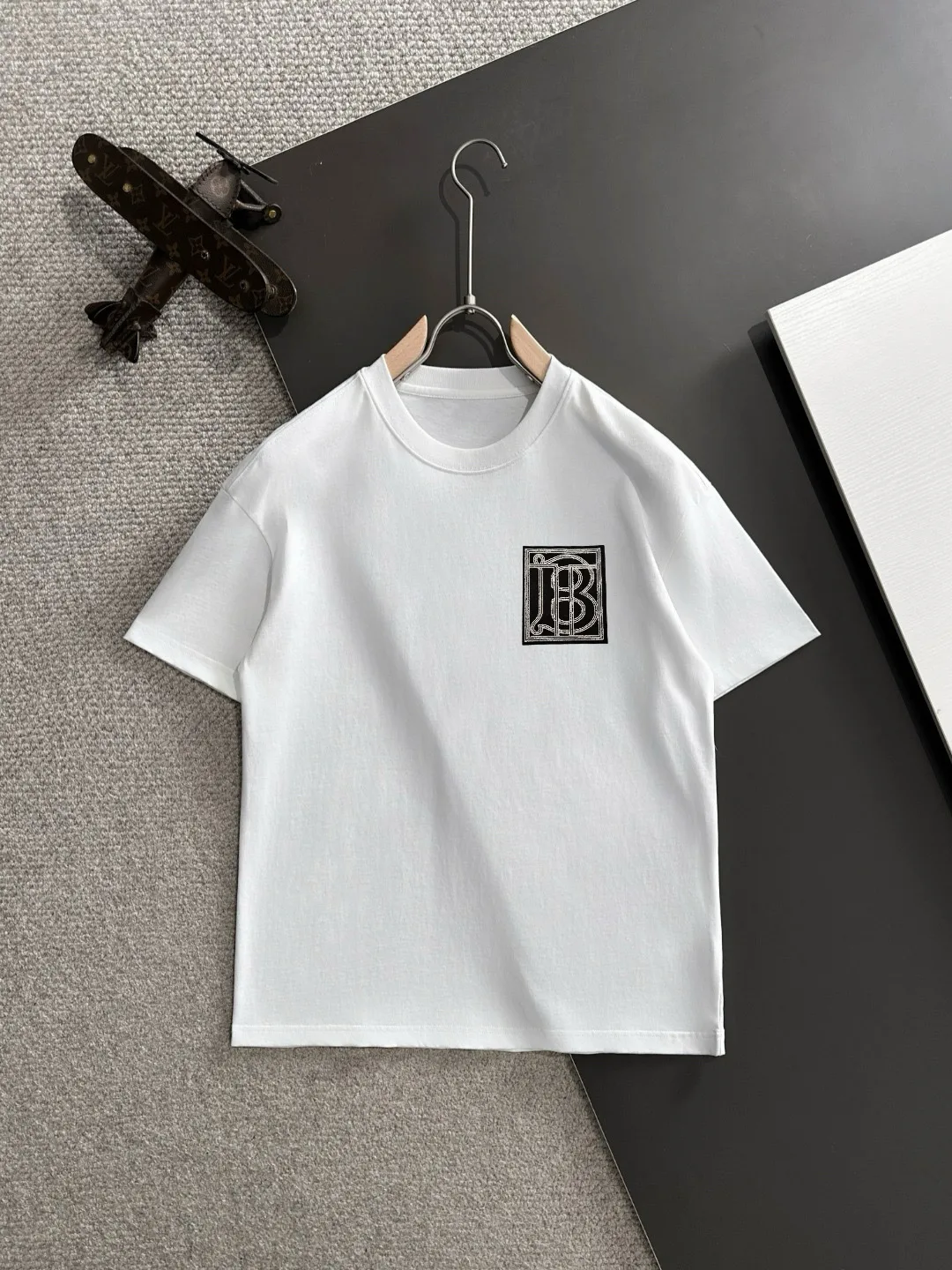 Logo Patch Cotton Jersey T-Shirt D14514105