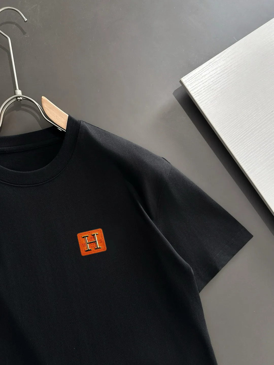 Logo-Patch Cotton Jersey T-Shirt D14514112 — view 2