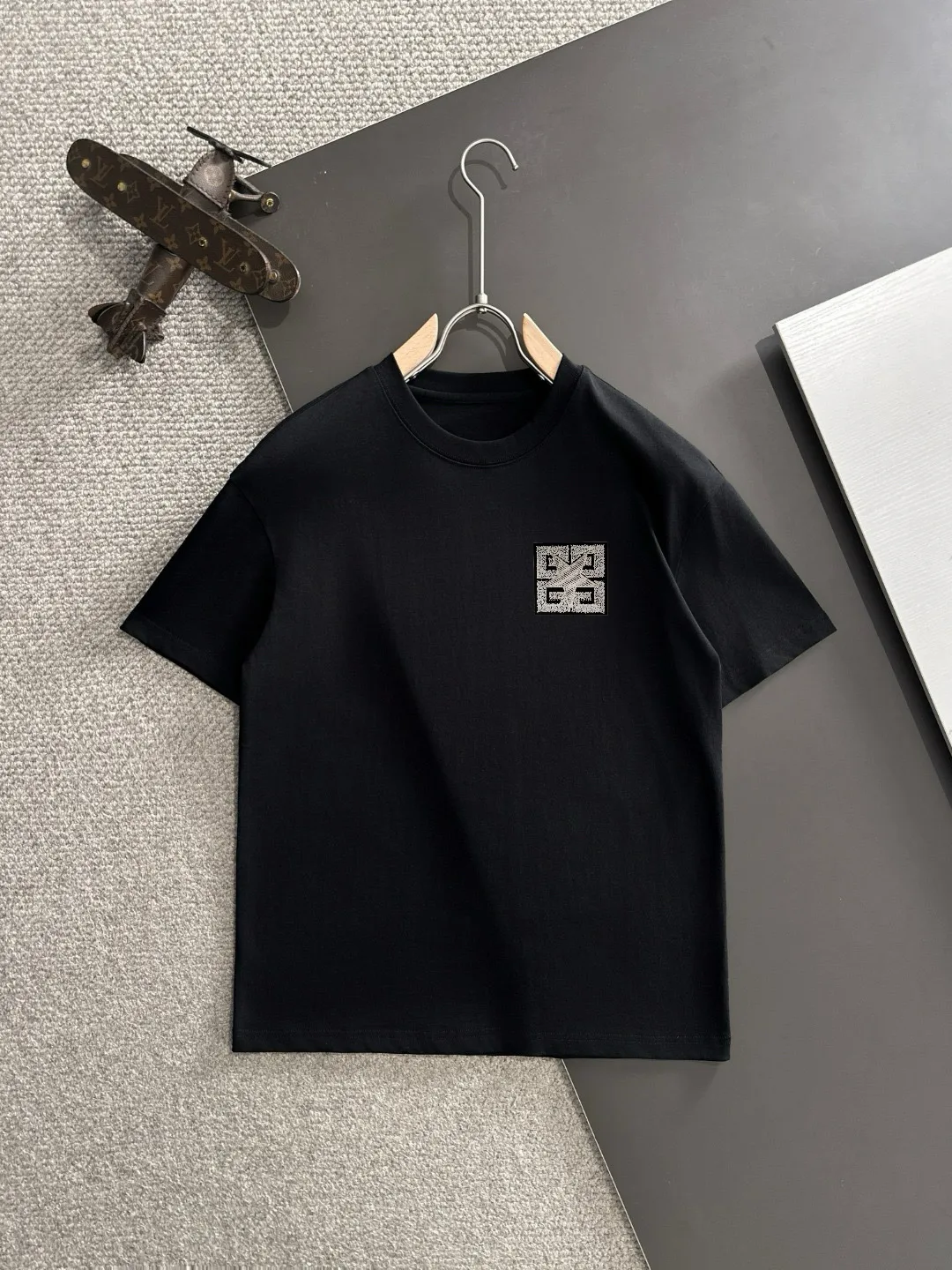 Logo Patch Cotton Jersey T-Shirt D14514098