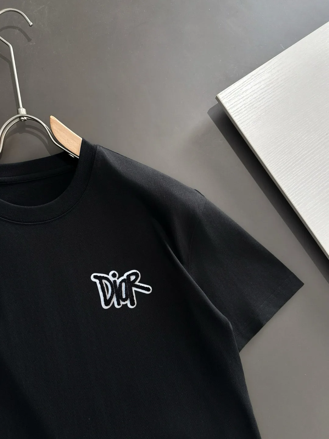 Logo Patch Cotton Jersey T-Shirt D14514092 — view 2