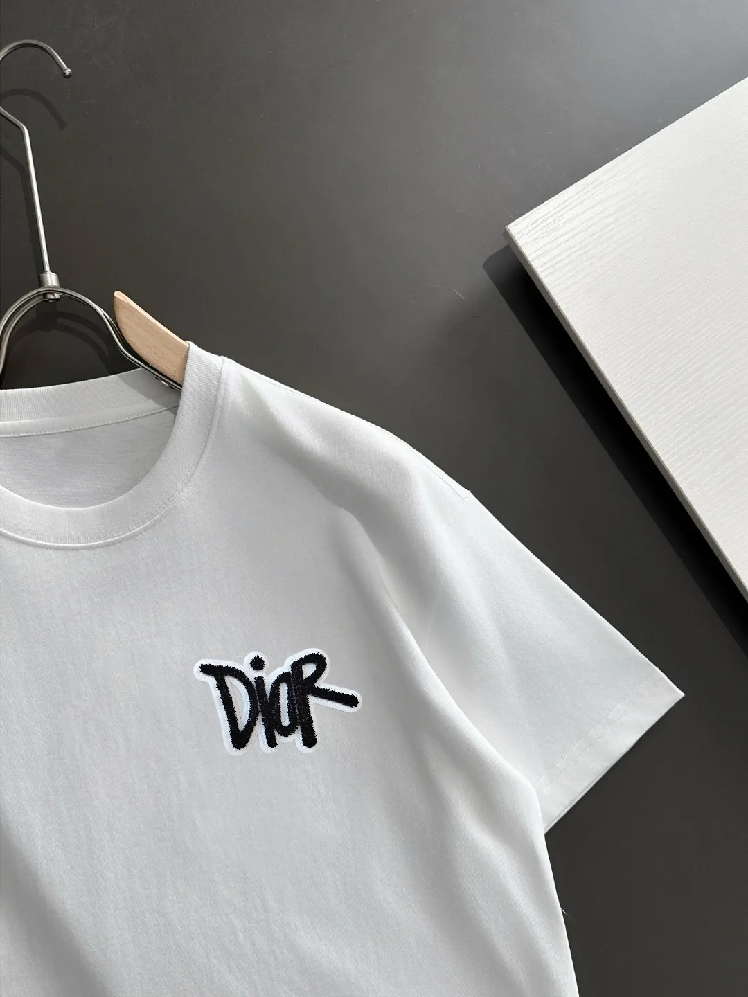 Logo Patch Cotton Jersey T-Shirt D14514093 — view 2
