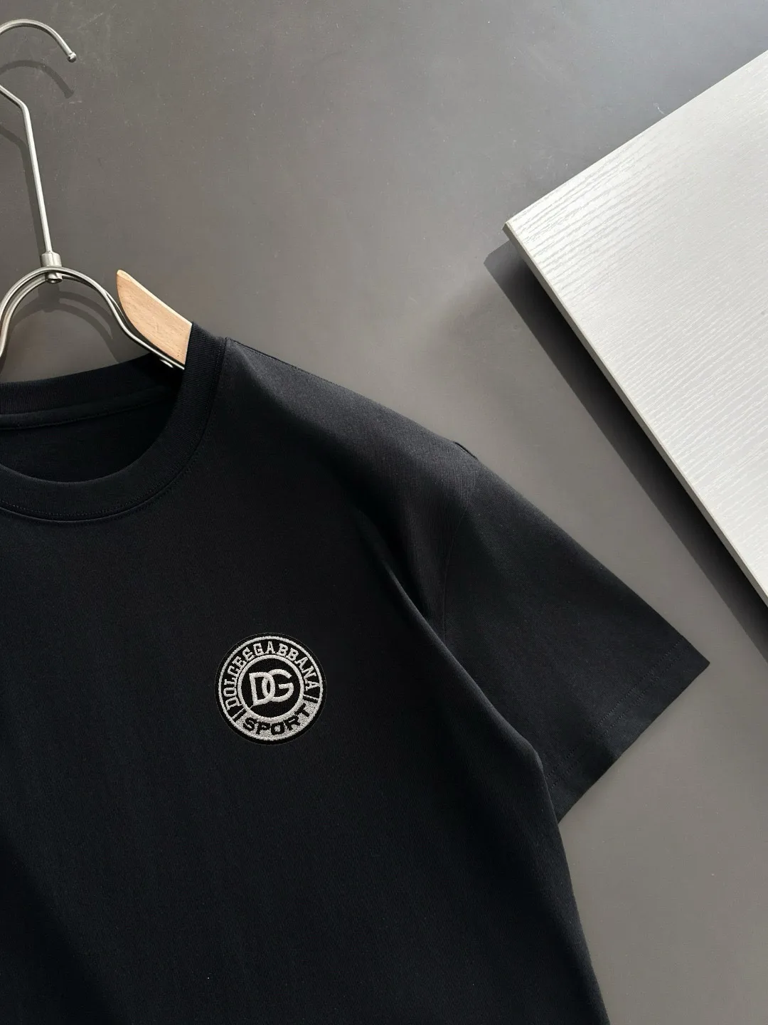 Logo Patch Cotton Jersey T-Shirt D14514094 — view 2