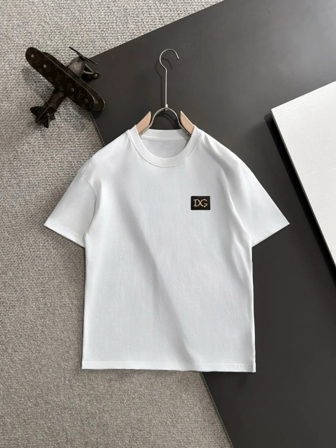 Logo Patch Cotton Jersey T-Shirt D14514091