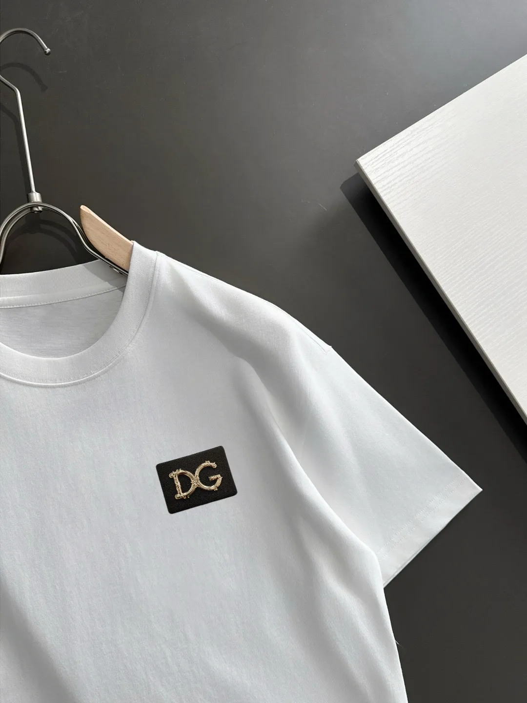 Logo Patch Cotton Jersey T-Shirt D14514091 — view 2