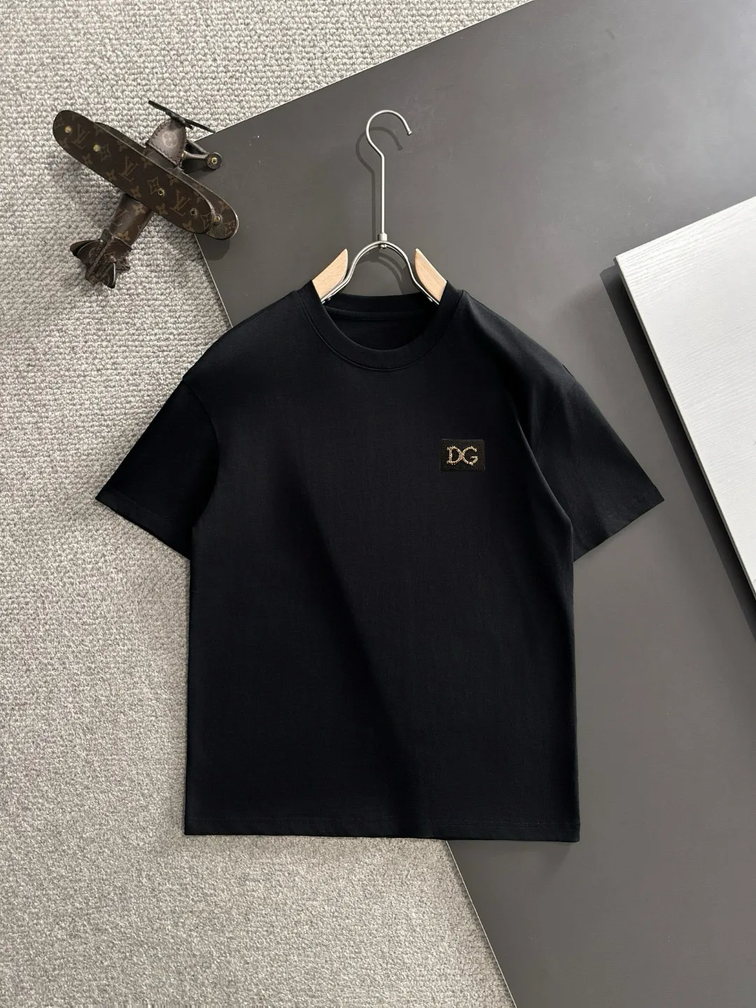 Logo Patch Cotton Jersey T-Shirt D14514090