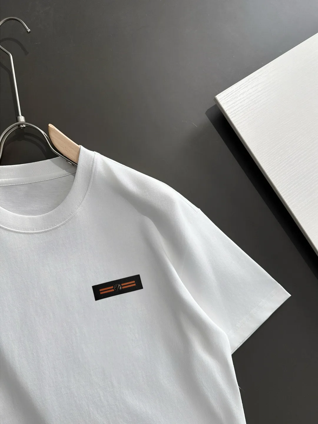 Logo-Patch Cotton Jersey T-Shirt D14514103 — view 2