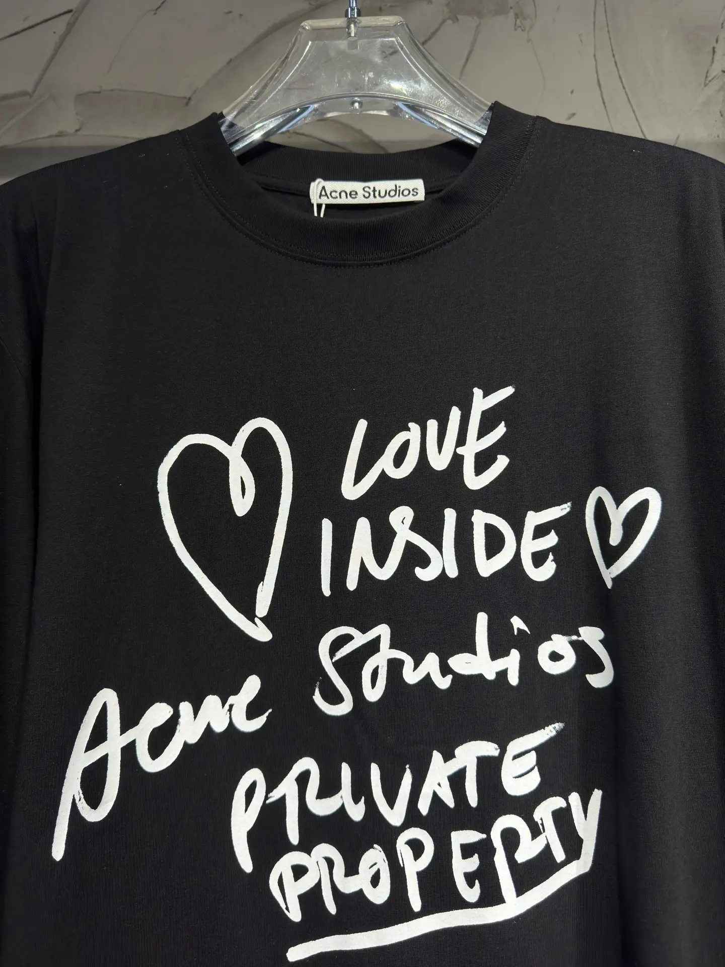 Logo Slogan Long-Sleeved T-Shirt D15023050 — view 3