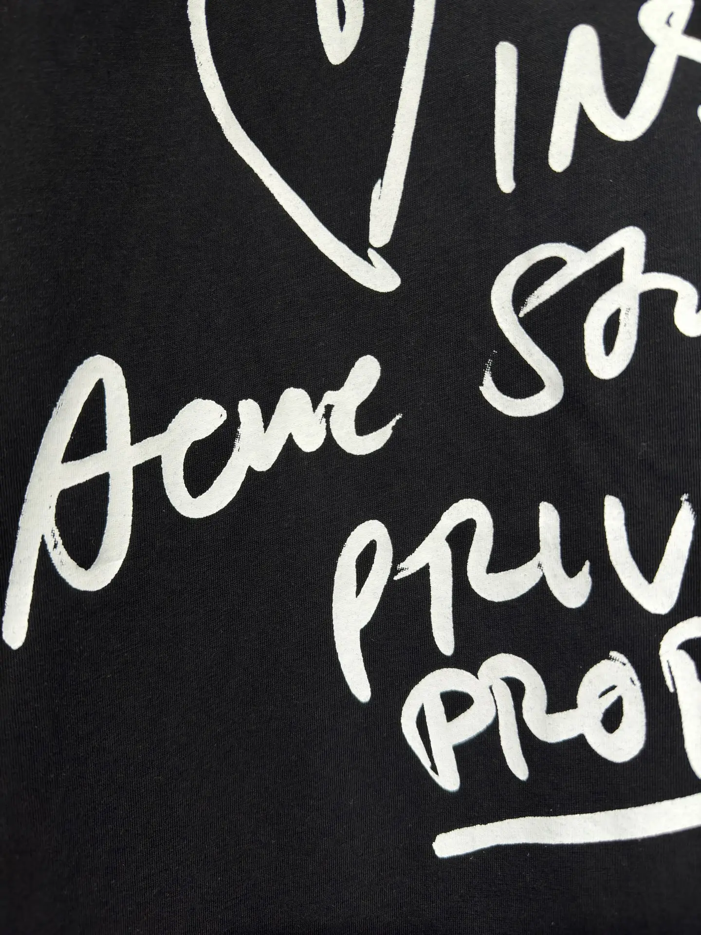 Logo Slogan Long-Sleeved T-Shirt D15023050 — view 6