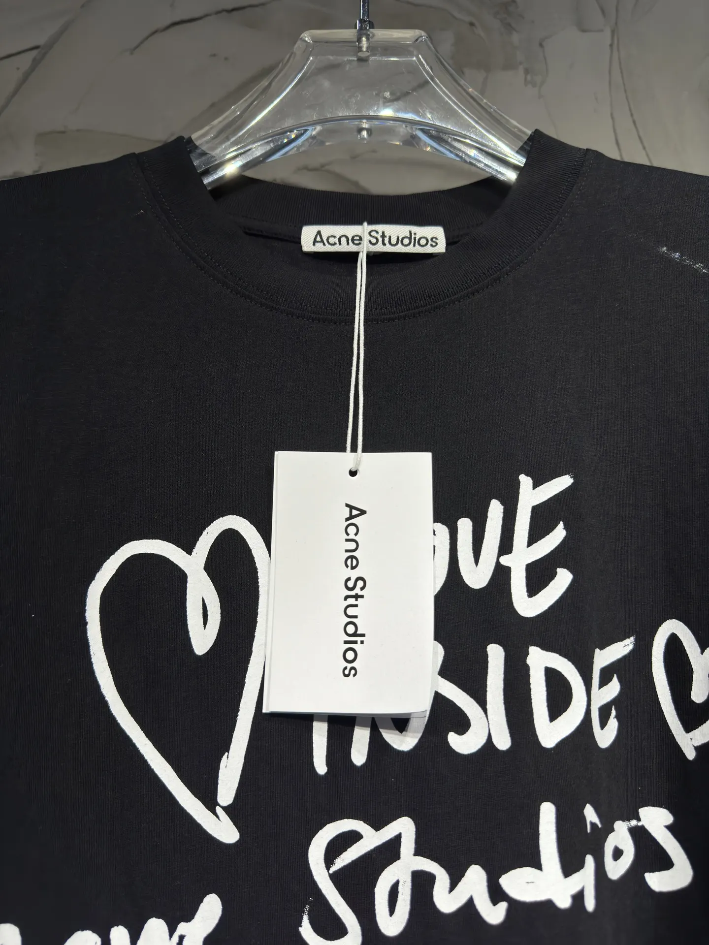 Logo Slogan Long-Sleeved T-Shirt D15023050 — view 8