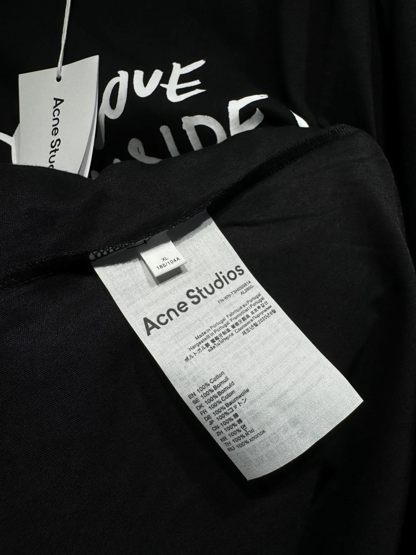 Logo Slogan Long-Sleeved T-Shirt D15023050 — view 9