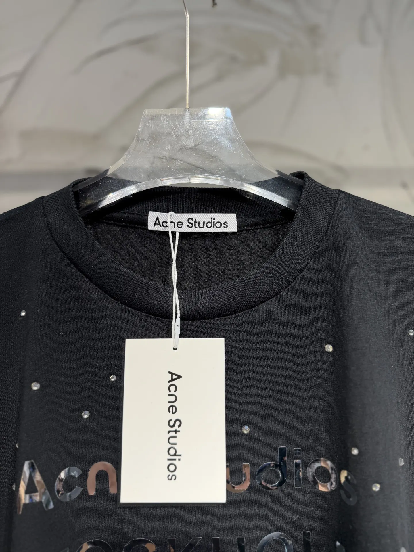 1996 Rhinestone-Embellished Oversized T-Shirt D15023056 — view 2
